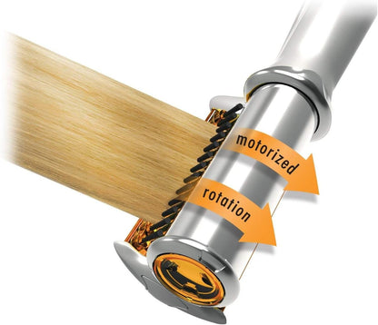 Professional 3-in-1 Motorized Rotating Hair Straightener & Curler - Multi-Functional Hot Styling Iron with Adjustable Temperature