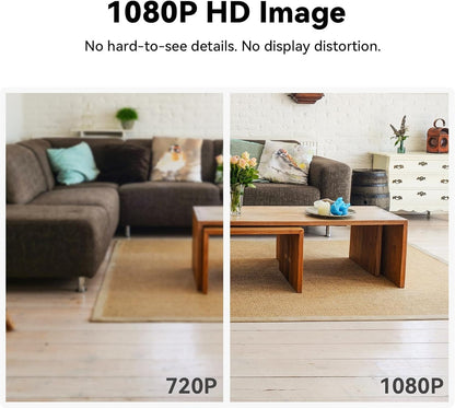 1080P Smart Video Calling Security Camera with 2.8" HD Screen & Auto Tracking