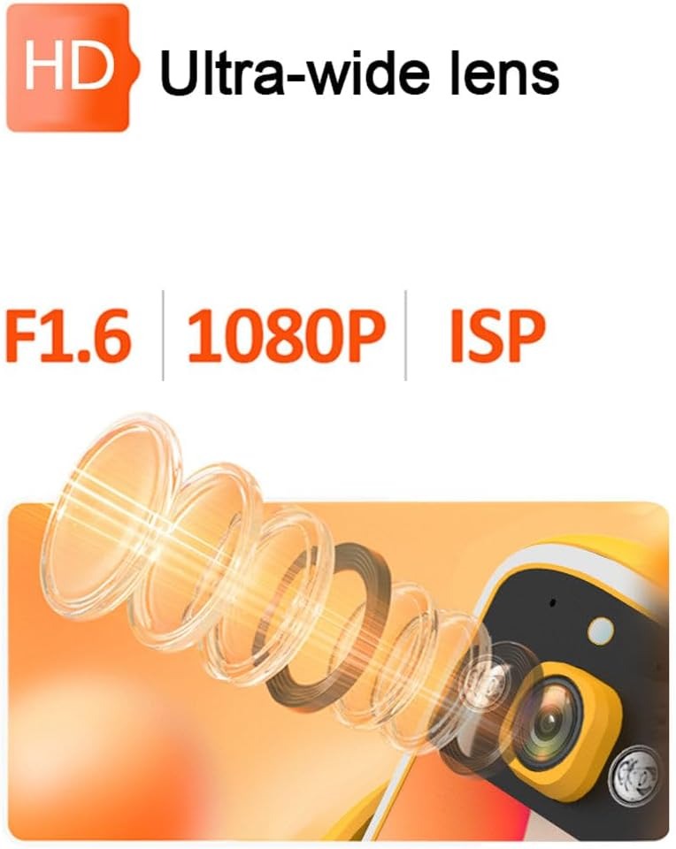 1080P Smart Video Calling Security Camera with 2.8" HD Screen & Auto Tracking