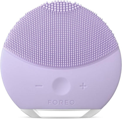 FOREO LUNA mini 2 Sonic Facial Cleansing Brush & Anti-Aging Massager - Ultra-Hygienic Silicone Face Cleanser