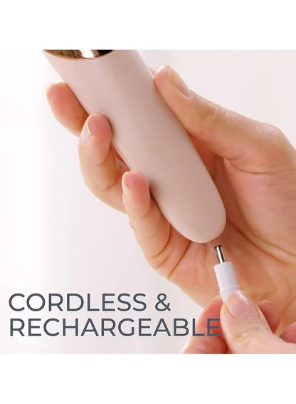 Professional Electric Callus Remover & Foot File - Rechargeable Pedicure Tool with LED Light