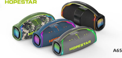 HOPESTAR A65 300W Portable Wireless Bluetooth Party Speaker with Microphone & 65W Fast Charge