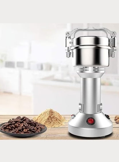 Slivers Criest Professional Electric Spice & Grain Grinder - High-Speed Stainless Steel Mill for Coffee, Nuts, and Herbs (Model SC-150G)