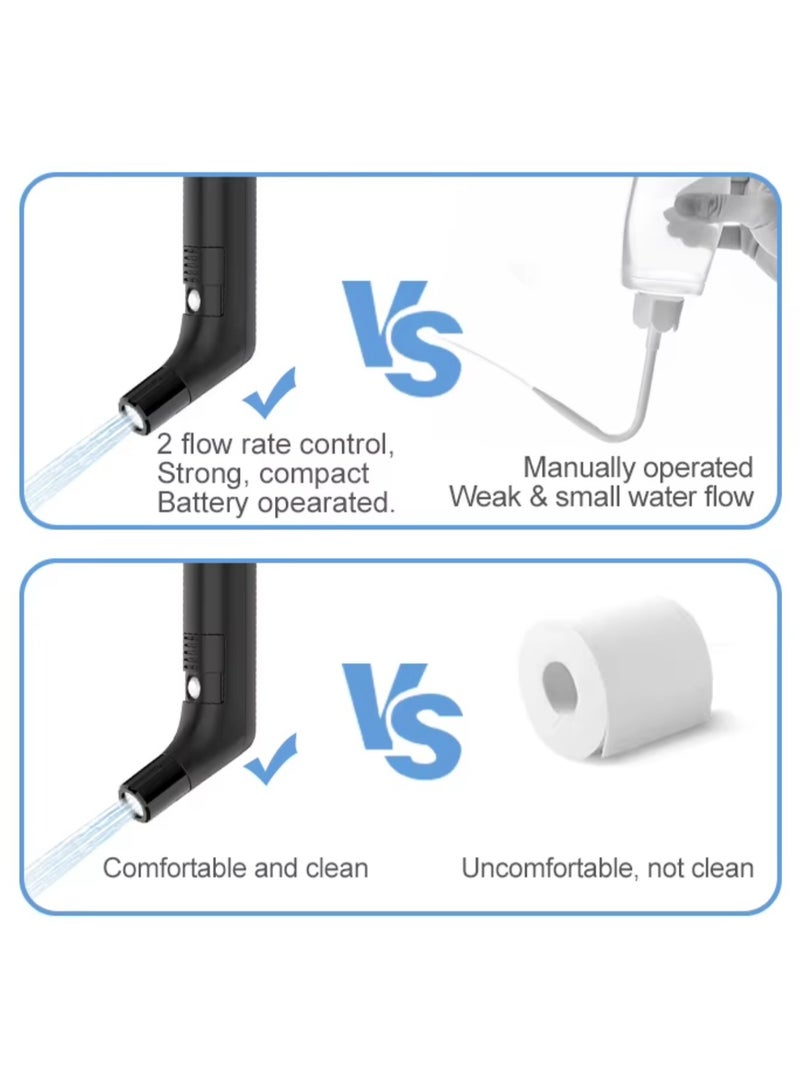 Portable Rechargeable Travel Bidet Sprayer with Integrated Water Tank Case