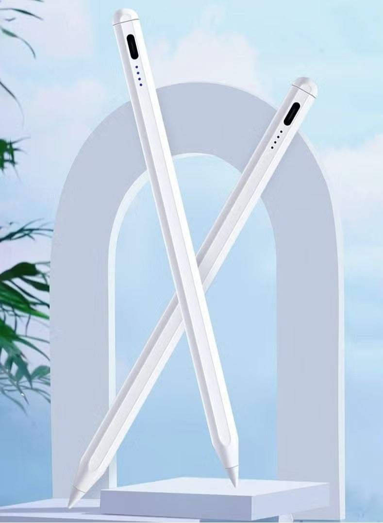 Universal Stylus Pen with Digital LED Power Display - Touch Active Tablet Pencil for iPad, iOS, Android & Windows