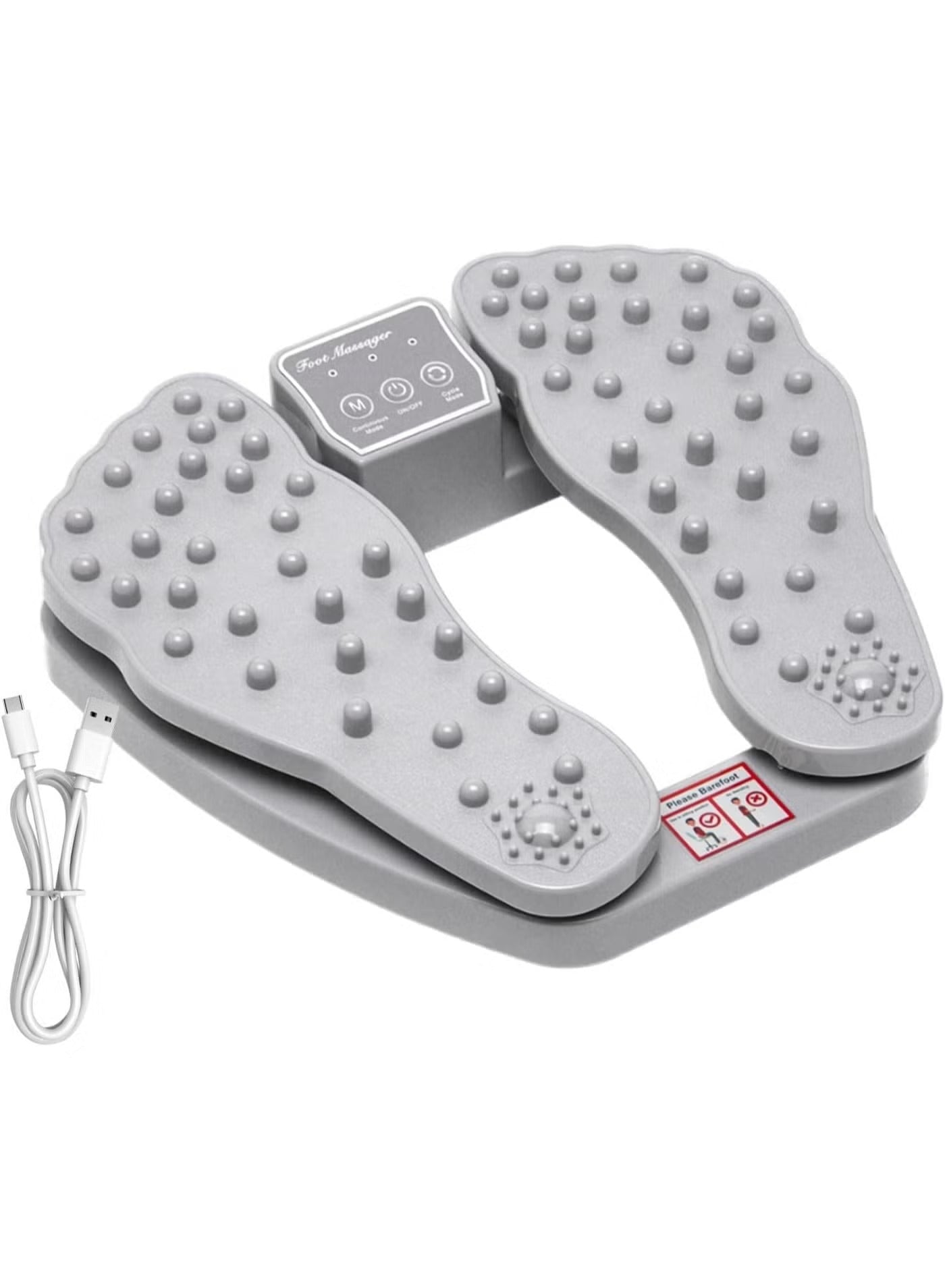 Premium Electronic Acupressure Foot Massager Pad - USB Powered Muscle Relief & Circulation Stimulator