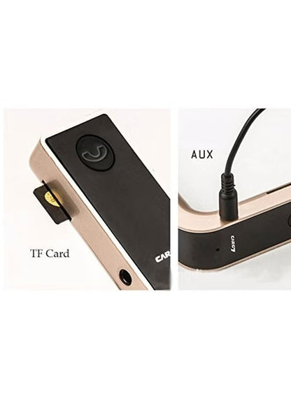 CARG7 Wireless Bluetooth FM Transmitter Car Charger with USB Port & Hands-Free Calling