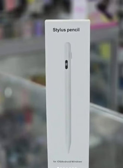 Universal Stylus Pen with Digital LED Power Display - Touch Active Tablet Pencil for iPad, iOS, Android & Windows