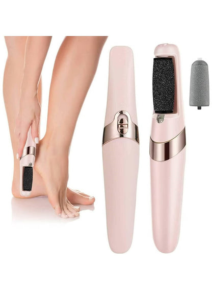 Professional Electric Callus Remover & Foot File - Rechargeable Pedicure Tool with LED Light