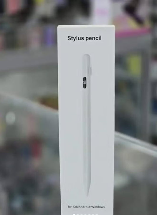 Universal Stylus Pen with Digital LED Power Display - Touch Active Tablet Pencil for iPad, iOS, Android & Windows