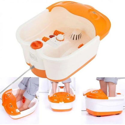 Electric Foot Spa Pedicure Massager | Heated Bath, Massage Rollers, Vibration