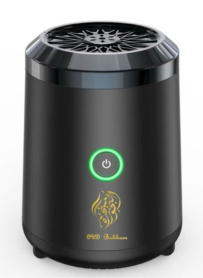 Portable Electric Bakhoor Burner - USB Rechargeable Oud Incense Diffuser for Car & Home
