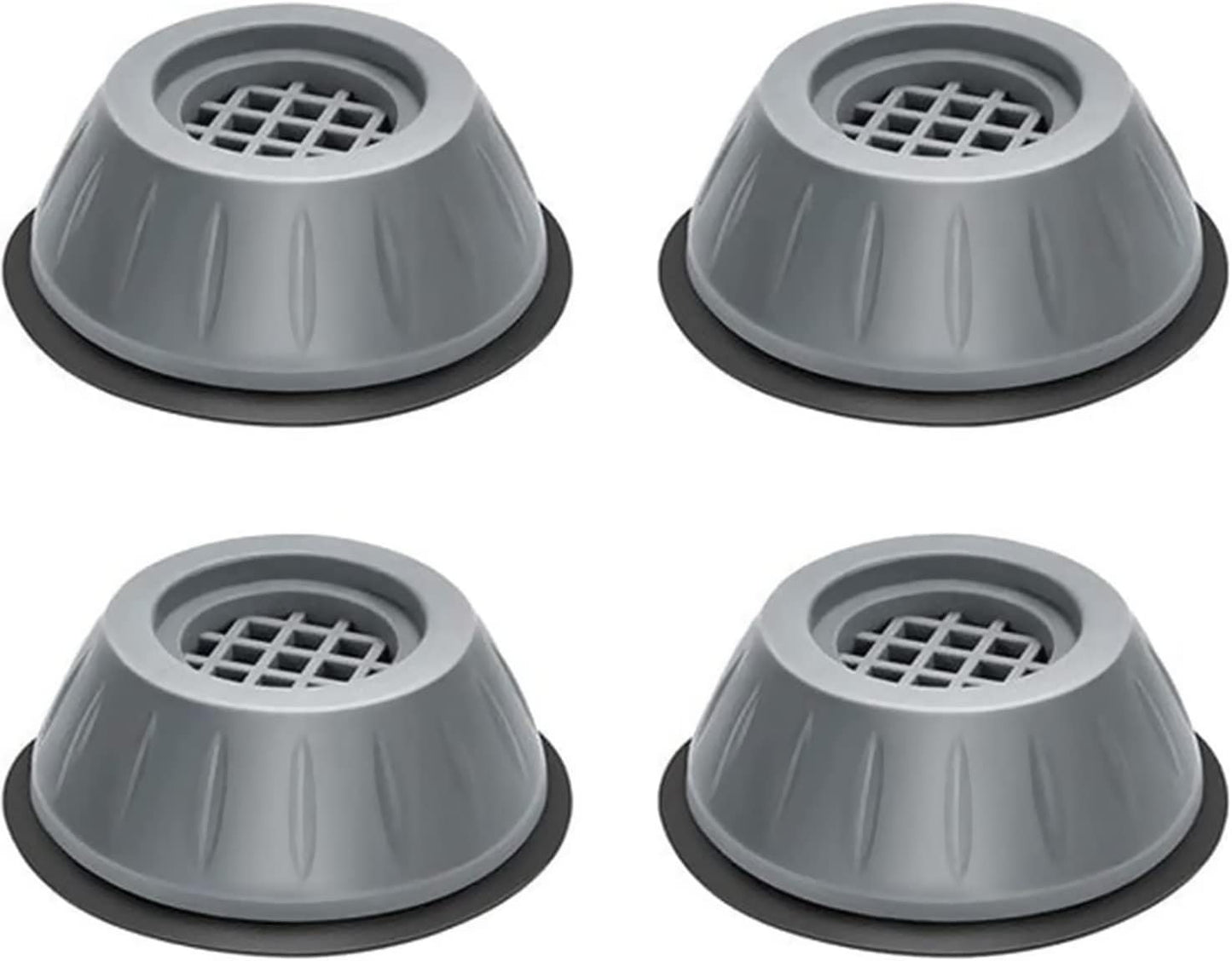 Premium Anti-Vibration Washing Machine Pads - Set of 4 Noise Cancelling & Shock Absorbing Furniture Feet