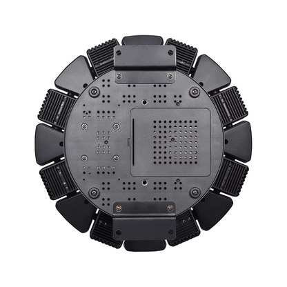 Advanced 150W 8-Arm King Kong Professional Stage Light - RGBW LED Rotating Beam with Laser and Remote Control