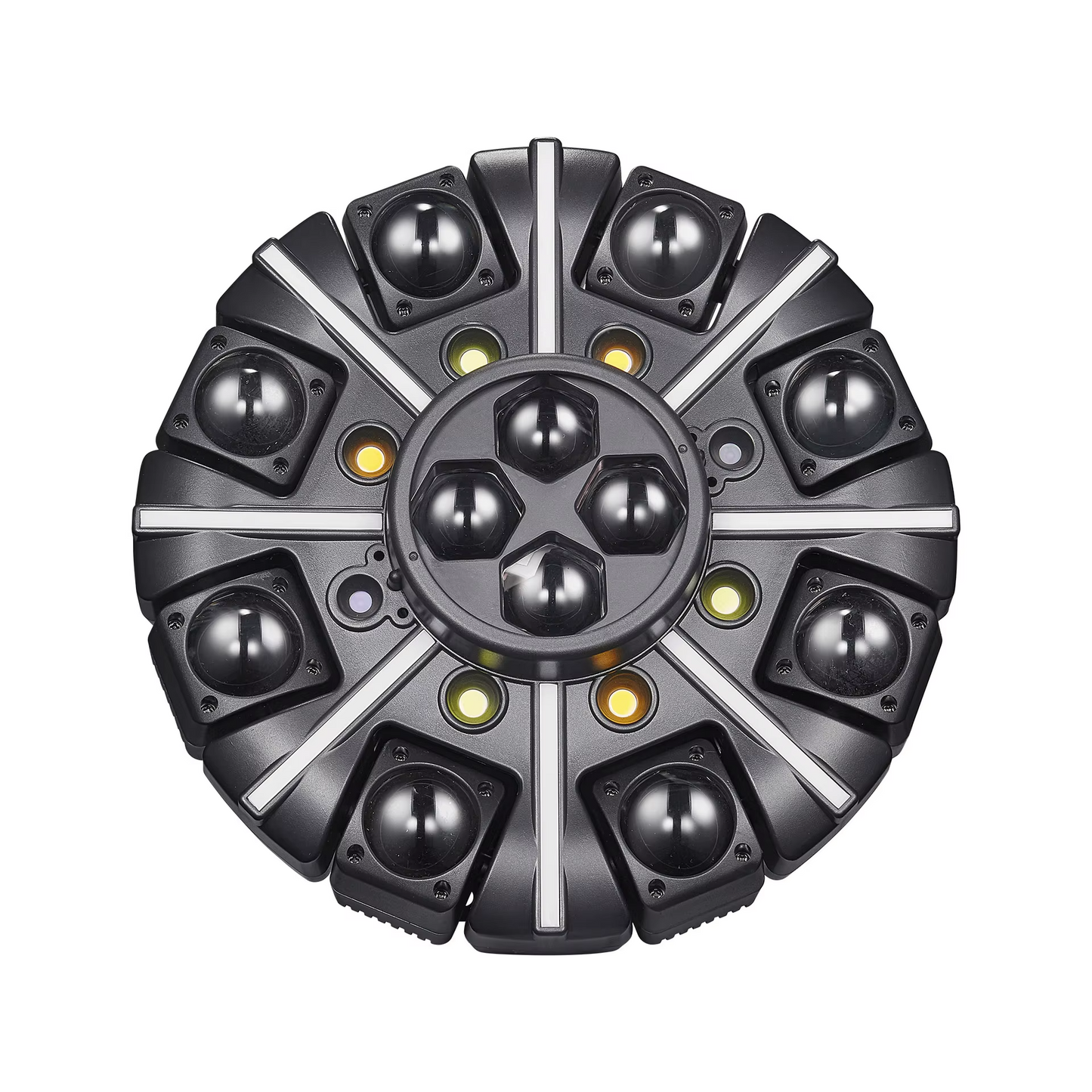 Advanced 150W 8-Arm King Kong Professional Stage Light - RGBW LED Rotating Beam with Laser and Remote Control