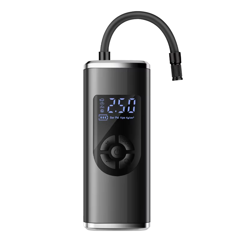 CX-219 Portable Wireless Air Pump & 12V Digital Tire Inflator with LED Display