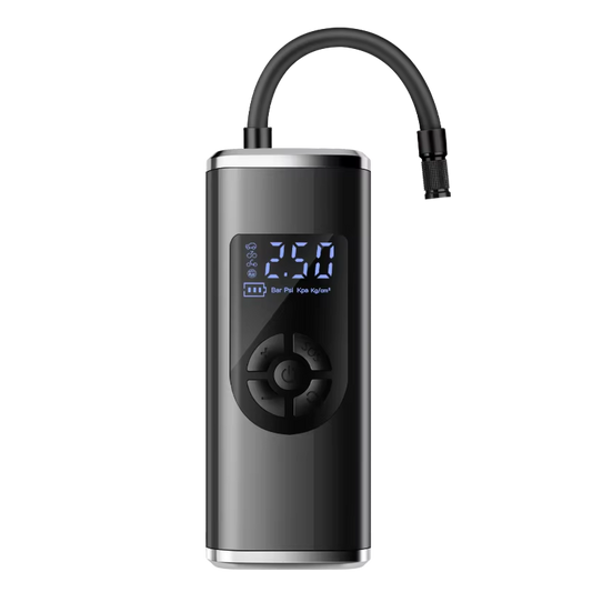 CX-219 Portable Wireless Air Pump & 12V Digital Tire Inflator with LED Display