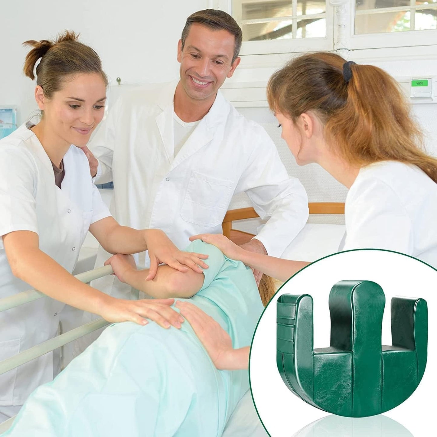 U-Type Multifunctional Patient Turning Device for Elderly Care