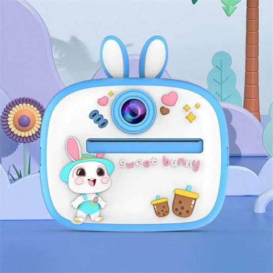 Kids Instant Print Digital Camera with 1080P HD Dual Lens and 32GB SD Card