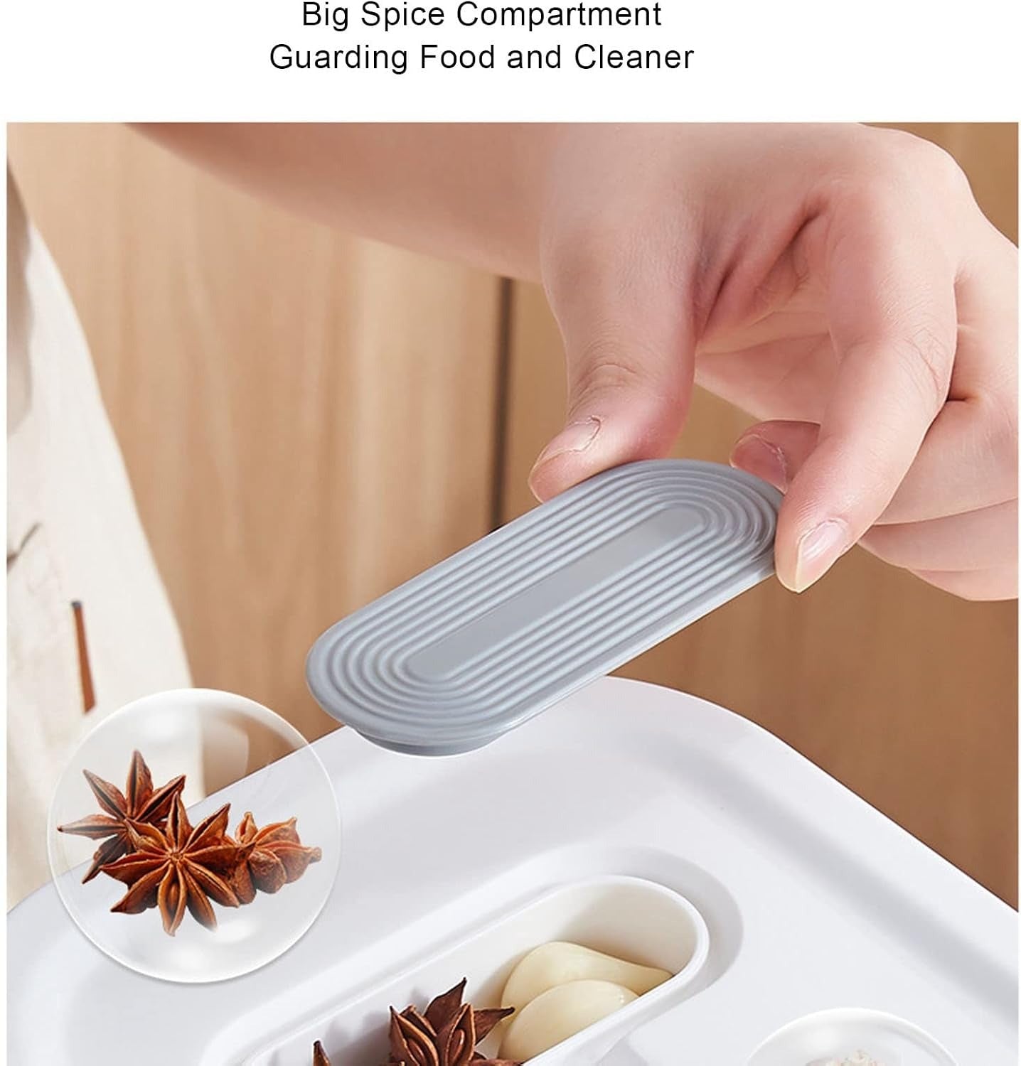 Smart Rice Dispenser - 10kg Moisture-Proof Grain Storage with Time Scale & Insect-Proof Box