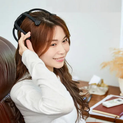 Intelligent Hands-Free Electric Scalp Massager - USB Rechargeable Head Scratching Claw with 4 Vibration Modes for Stress Relief