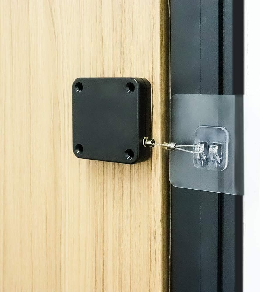 Punch-Free Multifunctional Automatic Door Closer for Residential & Commercial Use