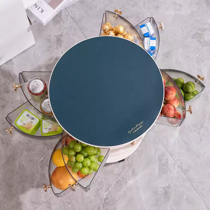 عربة تخزين الوجبات الخفيفة، تخزين متعدد الوظائف لغرفة المعيشة 