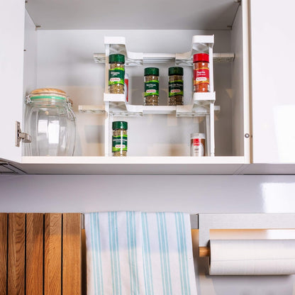Spicy Shelf Expandable Cabinet and Spice Organizer Rack