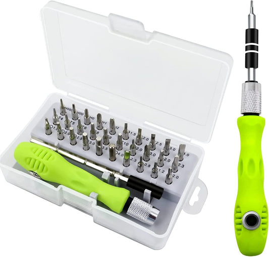 Ultimate 32-in-1 Precision Magnetic Screwdriver Set for Electronics & Home DIY