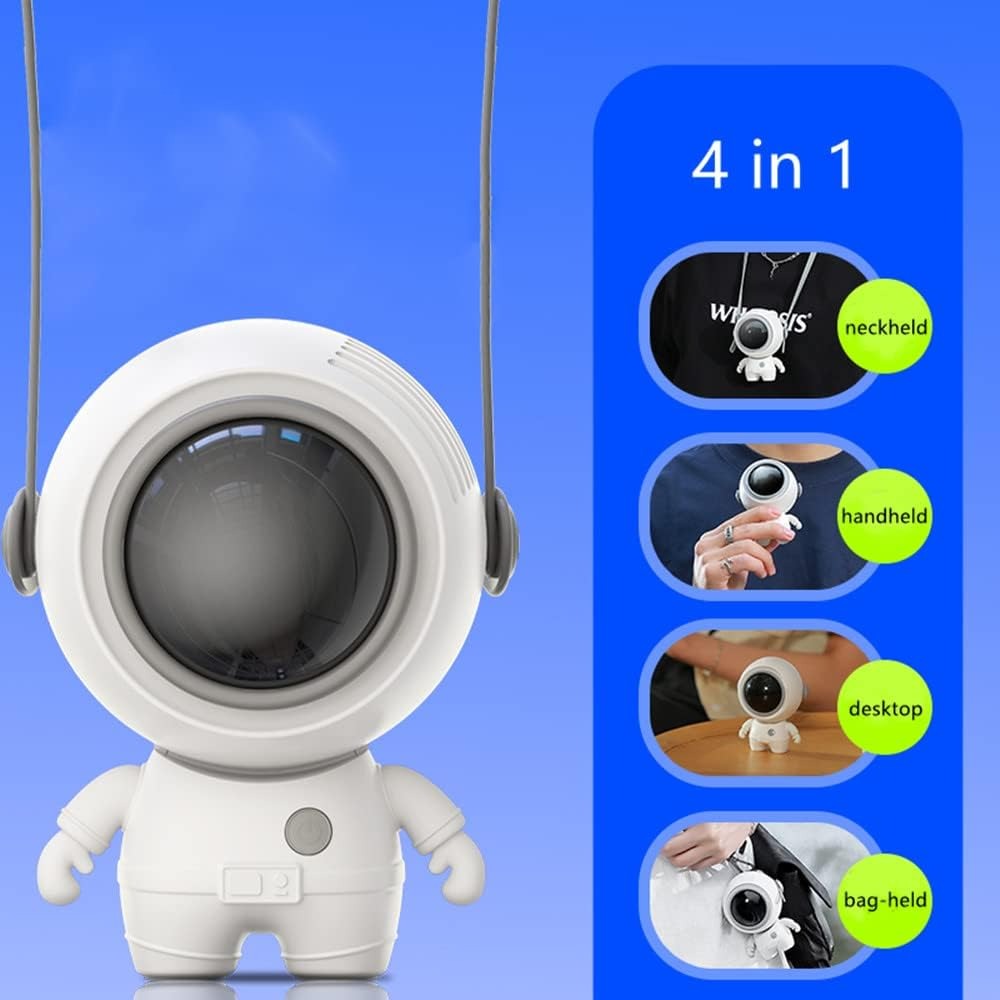 4-in-1 Astronaut Portable Bladeless Fan