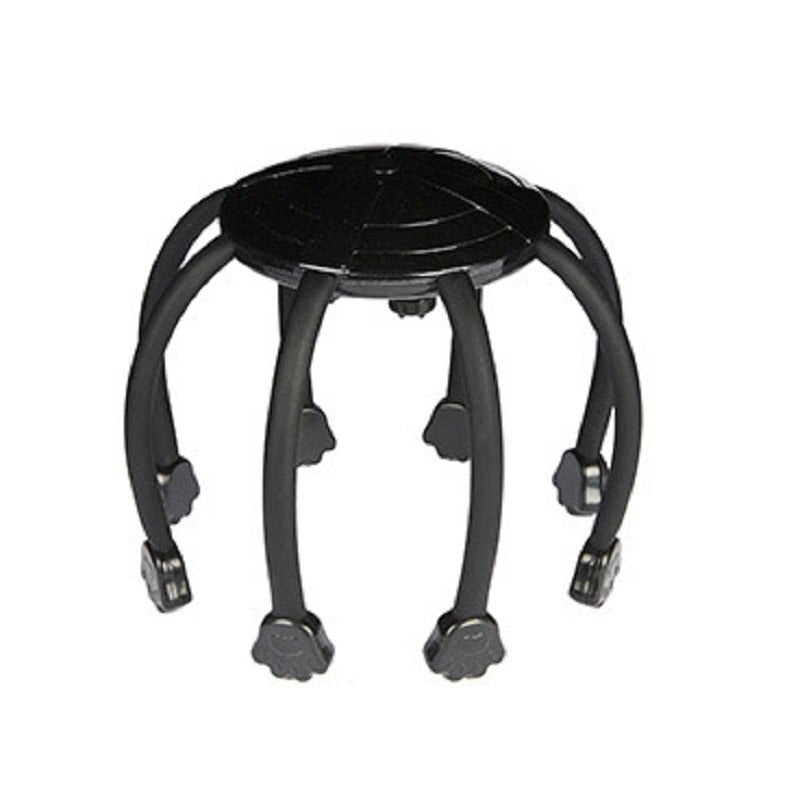 Intelligent Hands-Free Electric Scalp Massager - USB Rechargeable Head Scratching Claw with 4 Vibration Modes for Stress Relief