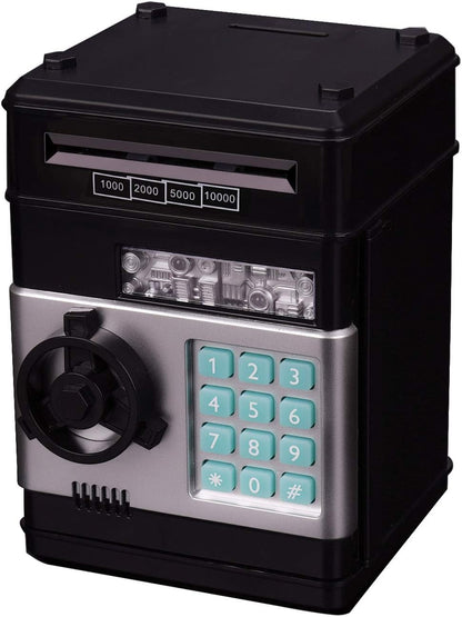 Premium Electronic Mini ATM Piggy Bank for Kids and Adults - Smart Password Safe