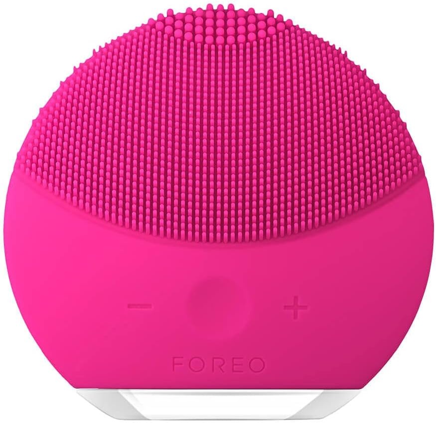 FOREO LUNA mini 2 Sonic Facial Cleansing Brush & Anti-Aging Massager - Ultra-Hygienic Silicone Face Cleanser