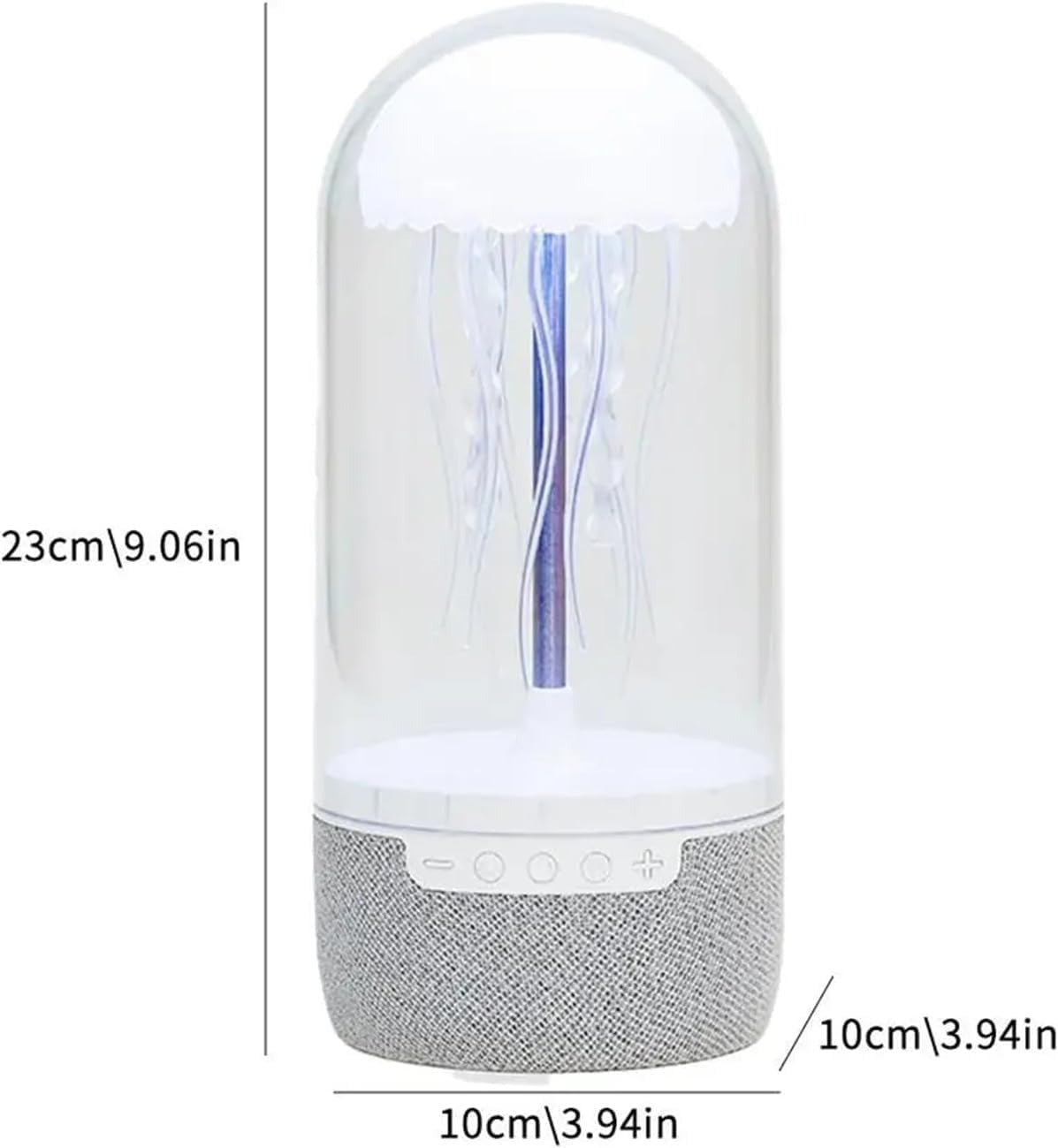Generic Rainbow Jellyfish Bluetooth Speaker & Colorful LED Desk Lamp