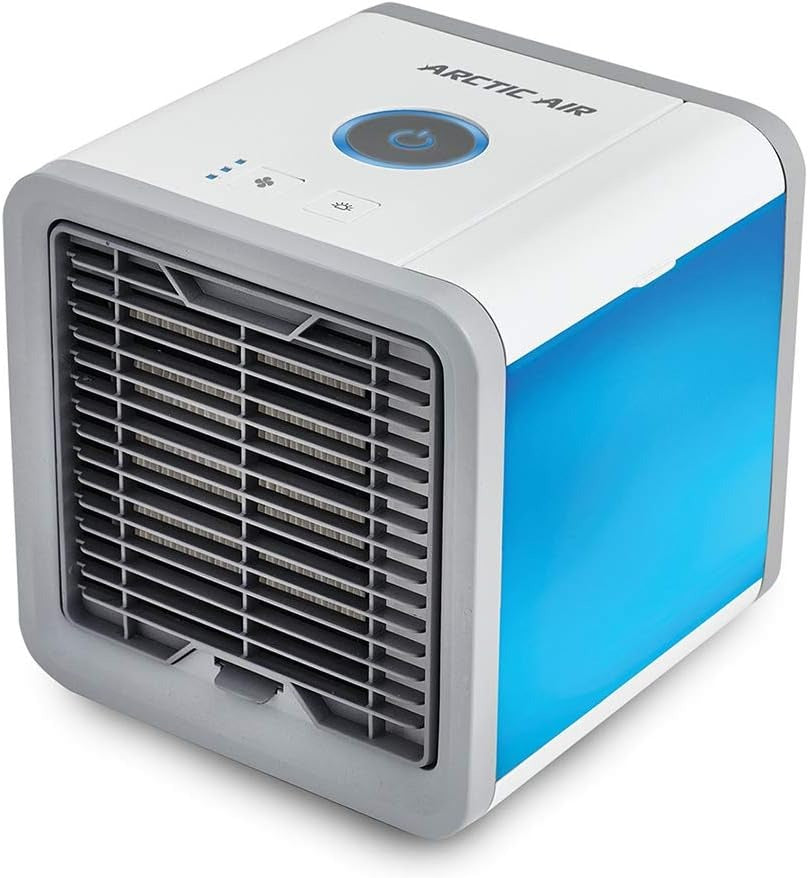 Arctic Air Portable Evaporative Cooler - 3-in-1 Desktop Mini Air Conditioner, Purifier, and Humidifier