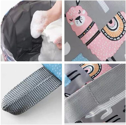Collapsible Portable Foot Bath Basin & Multipurpose Travel Soaking Tub