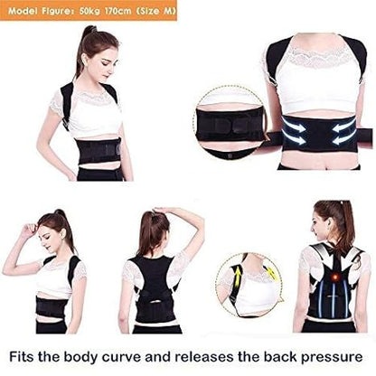 Real Doctor Posture Corrector & Magnetic Back Support Belt