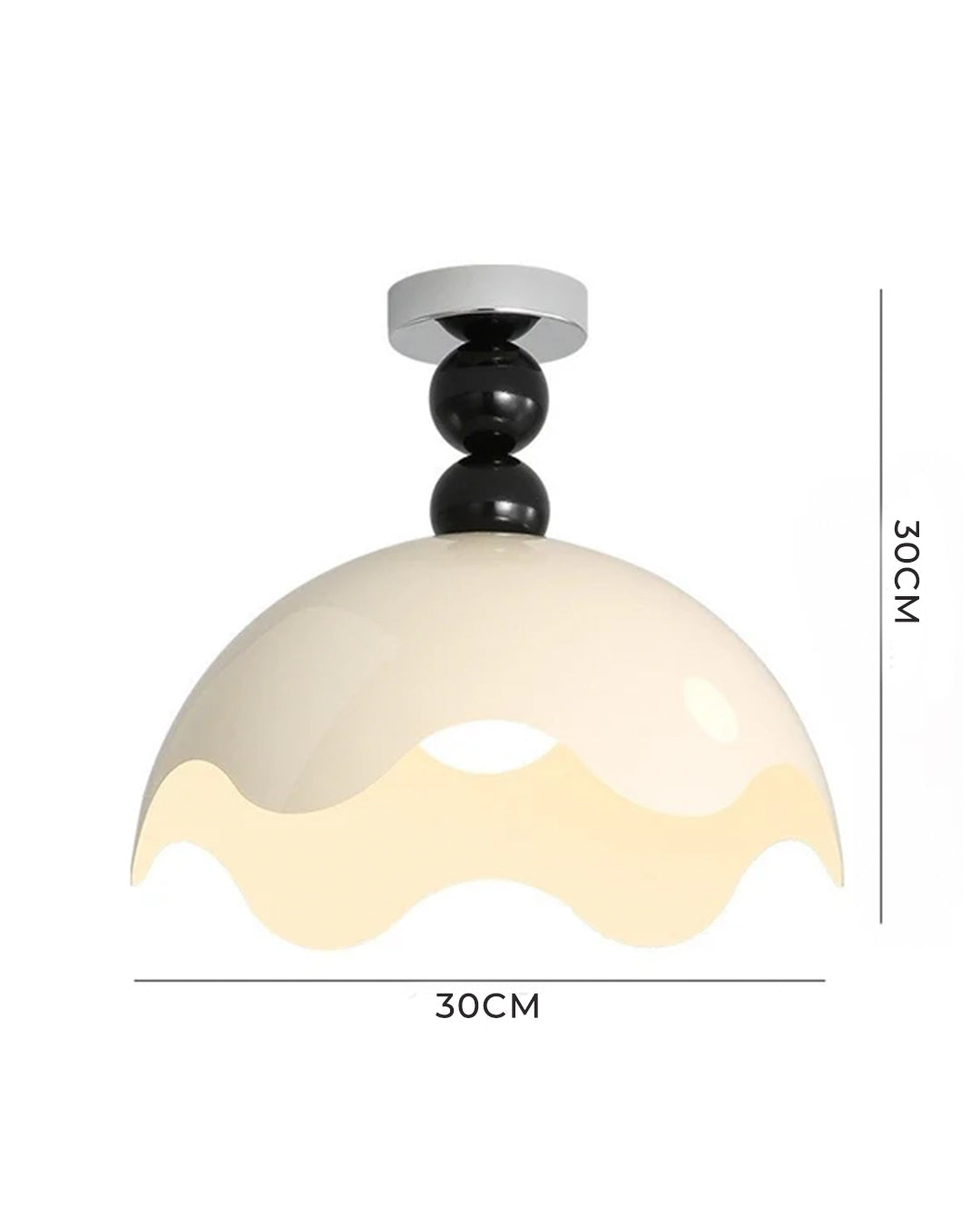 قاعدة قرص دائرية من قشر البيض العتيق التقليدي مصنوعة من الحديد والأكريليك - غرفة المعيشة