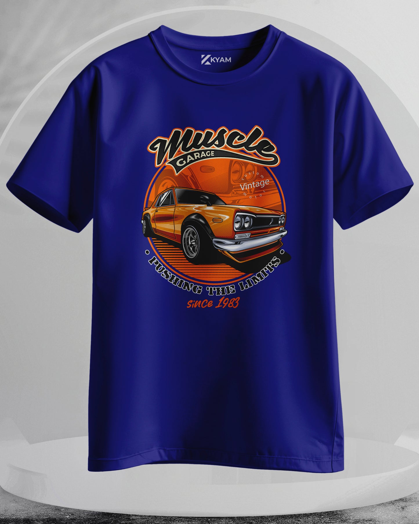 Muscle Cars - Men Stylish Printed T-Shirts – (Regular)