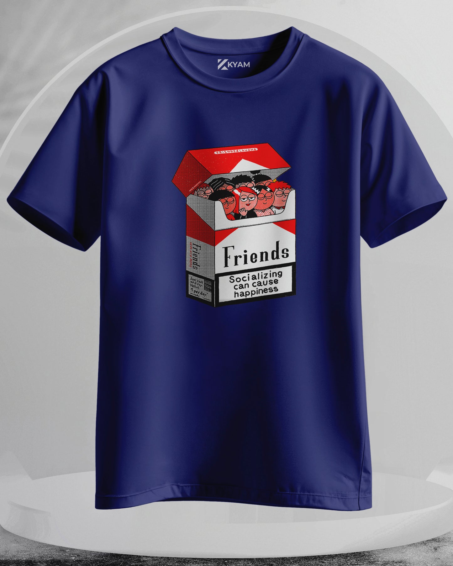 Friends - Men Stylish Printed T-Shirts – (Regular)