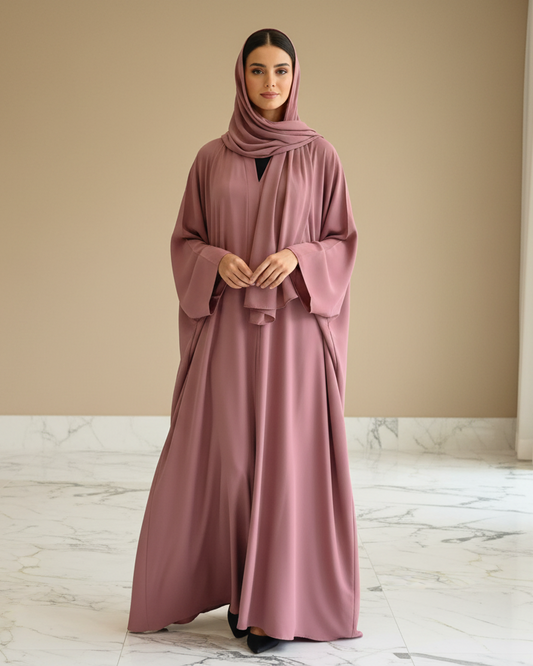 Pink Floyd Abaya - Luxury Dubai Everyday Wear