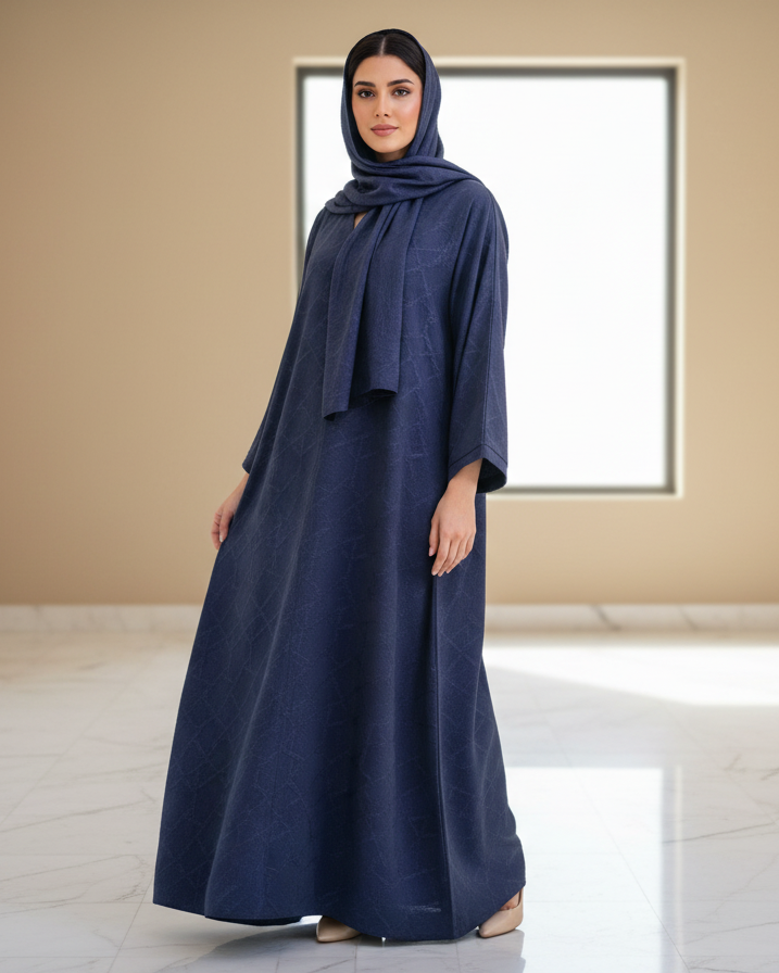 Flood Color Abaya - Luxury Dubai Everyday Wear