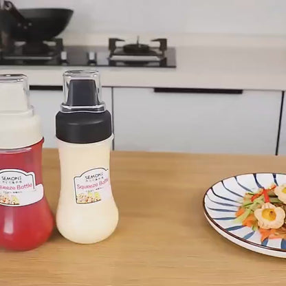 Porous Squeeze Bottle Condiment Bottles Hot Sauce Dispenser