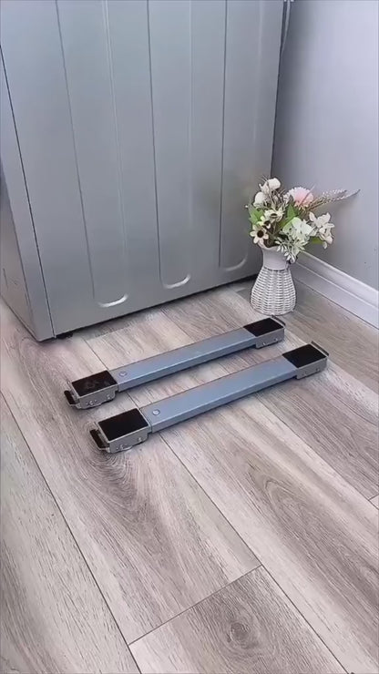 Heavy-Duty Extensible Appliance Roller Stand & Furniture Dolly - Adjustable Mobile Base for Washing Machines and Refrigerators