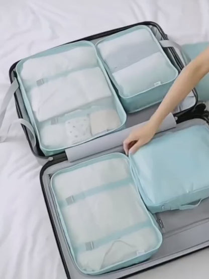 Packing Cubes for Travel - Set of 7 Travel Luggage Organizers | Limited stocks available