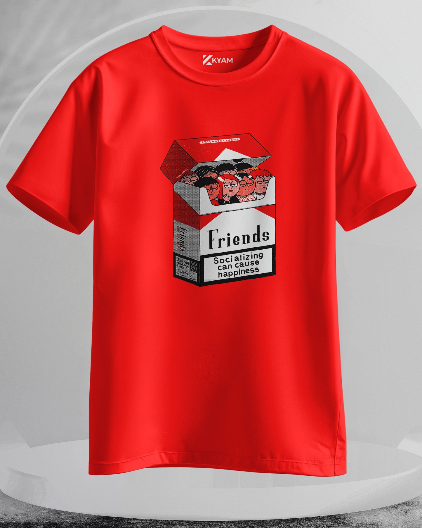 Friends - Men Stylish Printed T-Shirts – (Regular)