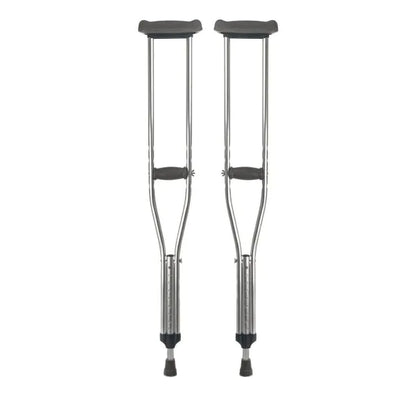 Crutches for Adults (Pair) - Lightweight, Adjustable Aluminum Walking Crutches