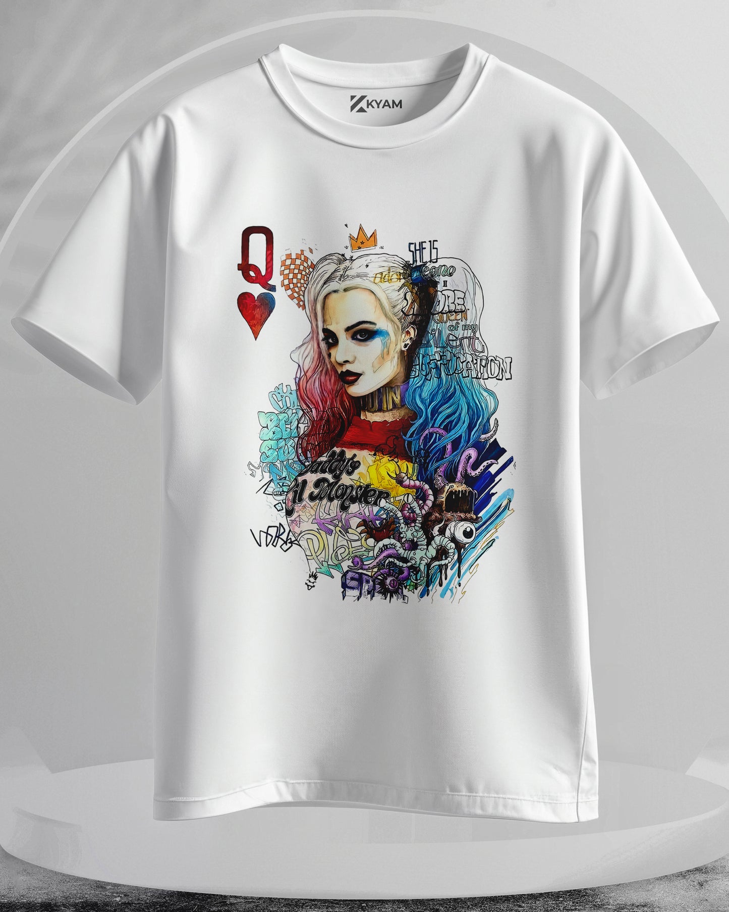 Harley Quinn - Women Stylish Printed T-Shirts – (Regular)