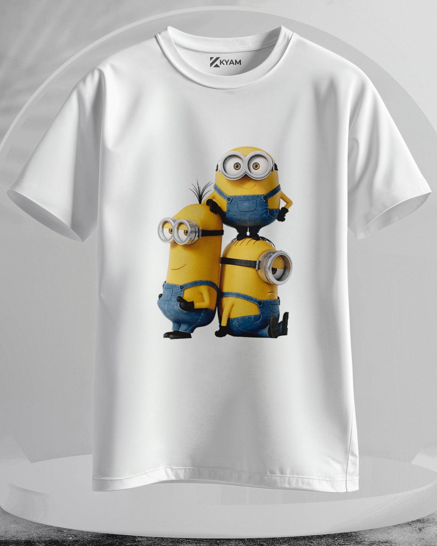 Minion - Men Stylish Printed T-Shirts – (Regular)