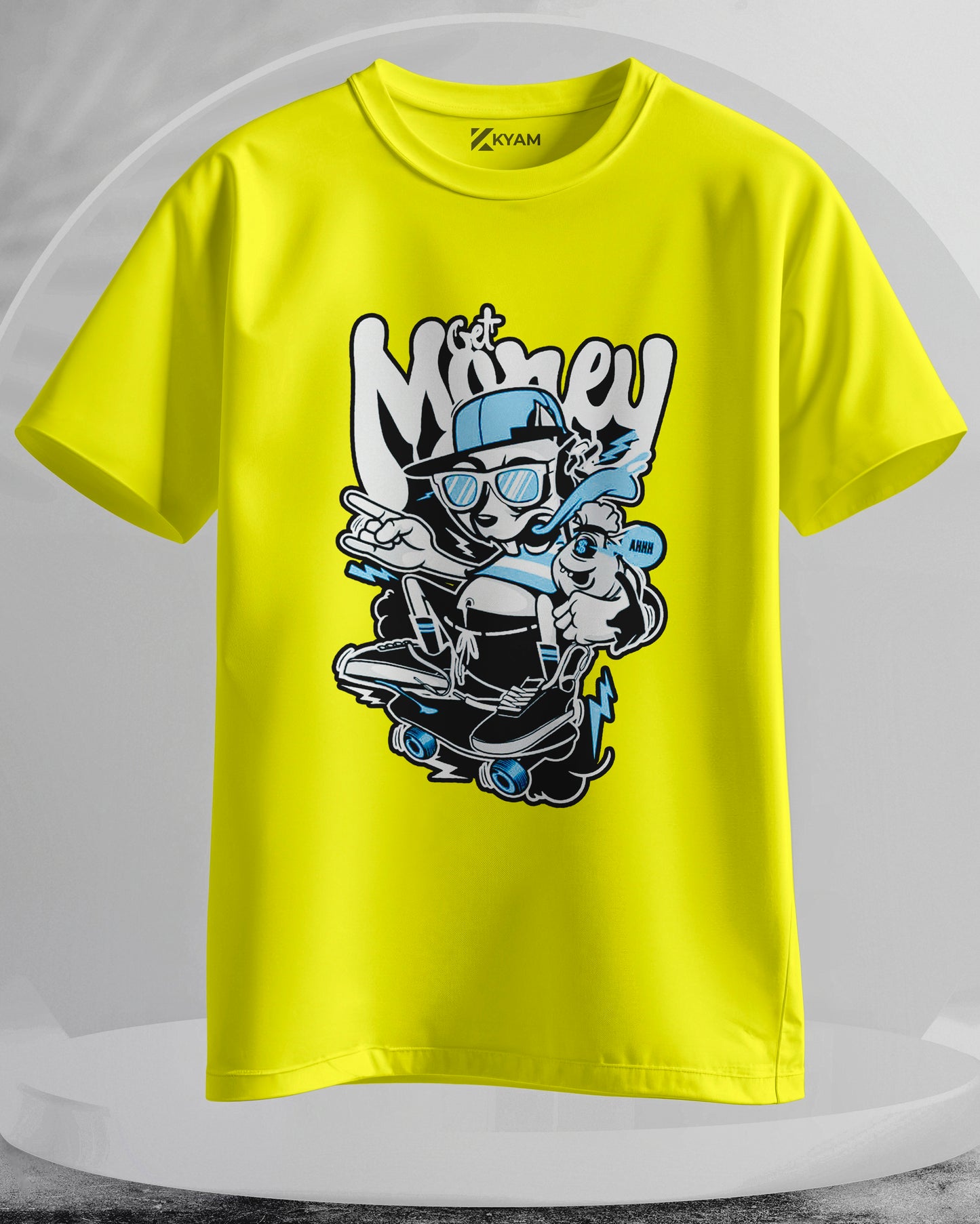 Get Money - Men Stylish Printed T-Shirts – (Regular)